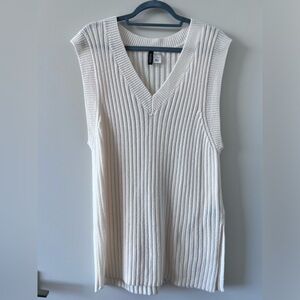 Oversized h&m sweater vest